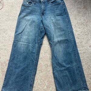 Vanilla Star Relaxed Fit Blue Jeans